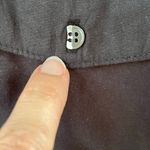 James Perse  Women's Black Contrast Panel Shirt Size 4 (L/XL) Photo 8