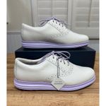 Cole Haan  Womens Shortwing Leather Golf Shoes Silver Birch Lavender Size 8.5 NIB Photo 1