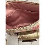 Coach Poppy Madras Sequined Pink Canvas Crossbody With Matching Wallet 9x7” EUC Photo 4