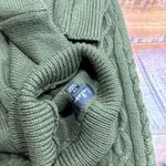 Fresh Perspective Olive Green Knit Turtleneck Sweater Dress Size XS Photo 7
