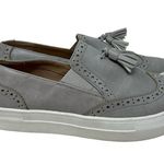 Journee Collection  Alisha Gray Tassel Platform Loafers 6.5 Photo 1
