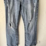 Aeropostale  Jeans Y2k 5/6 Short Hailey Skinny‎ Flare Distressed Denim Low Rise Photo 2