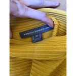 French Connection Soft Ribbed Boxy Knit Sweater Jumper Top Yellow Size XS Small Photo 3