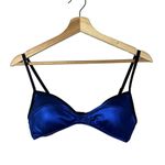 J.Crew  Blue Metallic Bikini Swim Top M Photo 13