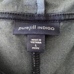 J.Jill Sweater Size Petite Large PL Cardigan Open Front Indigo Pure Jill Ladies Photo 5