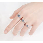 Boutique 1Ct‎ Solitaire Platinum 925 Simulated Diamond Engagement Wedding Ring, Size 8 Photo 4