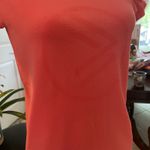 Savvi Raglan Performance Top Womens Large Coral Gym Logo Photo 2