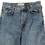 Reformation  Jeans Cynthia High Rise Jeans Womens 26 Distressed Straight Ankle Photo 0