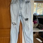 Universal Threads Universal Thread Light Blue Boyfriend Jeans Photo 2