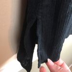 Billabong  Women’s Boho Black Lace-Up Tassel Front Beach Cover-Up Tunic Dress Photo 4