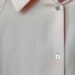 Aritzia ‎ Wilfred Free Boyfriend relaxed oversized Button Up Pink Shirt S Photo 11