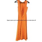Karen Millen Women's New With Tags Orange  Dress Size‎ 4 Retails Price $380 Photo 2
