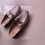 Donald Pliner  Women's Bless 8.5 B  Distressed Metallic Mules Light Pink  Taupe Photo 5