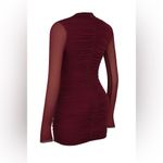 House Of CB LUCINDA MULBERRY CUTOUT MINI DRESS, Size Large, $239 Photo 7