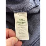 Aerie  Velour Cropped Pullover Hoodie Women's Size XL Blue Long Sleeve Photo 6