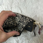 Jessica Simpson  Marissa Faux  Leather Fold Over Card Wallet Color Mink NWT Photo 4