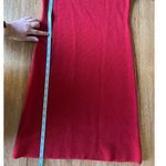 Talbots Petites Pure Merino Wool Red Sweater Dress Size Small Petite Photo 4
