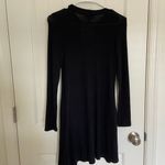 EUC | By & By women’s cutout choker neck sweater dress‎ — small Black Photo 6