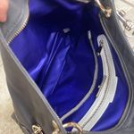 Henri Bendel Lg Gray Nylon JETSETTER Convertible Backpack Crossbody Gold Hardwar Photo 7