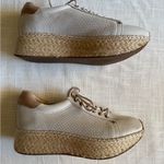 OTBT  Cream and Tan Platform Sneakers-size 8M Photo 5