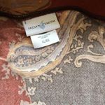 Jaclyn Smith Vintage Y2K Paisley Skirt A Line Knee Length Red Brown Stretch XL Photo 1