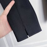 Cuyana • Ponte Legging Pant cropped ankle slim pull-on elastic waist black Photo 9