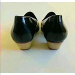 Rachel Comey 𝅺 Black Patent Leather Slip On Heels Photo 2