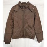 J.Crew brown puffer coat Photo 4