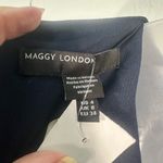 Maggy London  Navy Jumpsuit Size 4 NWOT Photo 11