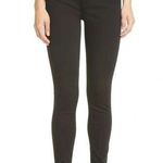 Rag and Bone  High Rise Ankle Skinny Stretch Distressed Ripped Black Denim Jean‎ Photo 0