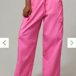 Good American  Parachute Pants Malibu Pink - Small Photo 1