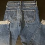 MOTHER Denim MOTHER THE SCRAPPER CUFF ANKLE FRAY IN SMASHING BANJOS BUTTON FLY HI RISE SZ 25 Photo 12