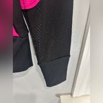 Pearl Izumi Women’s Medium M Pink Black Cycling Bike Jacket 1/4 zip long sleeve Photo 4