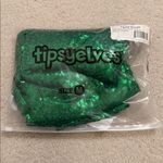 Tipsy Elves  Sequin High Waisted Leggings - Green - M Photo 3