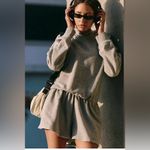 Free People Such A Flirt Romper Gray Photo 1