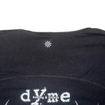 Athleta  Women's Size Large Black Long Sleeve Dyme Boxing &‎ Fitness Shirt Photo 3