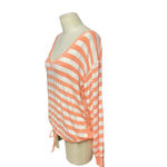 Young Fabulous and Broke Top Tumbleweed Striped Sweater Mango Orange Size XS Photo 3