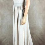Adrianna Papell  V-Neck Shimmer Gown with Pockets NWT 4 Photo 11