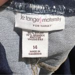 Liz Lange  for target blue maternity jeans size 14 Photo 2