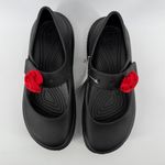 Crocs Stomp Rosette Mary Jane Shoes Black Women 10 Grunge Chunky Platform NWT Photo 2