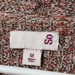 SO  womens medium cozy dusty pink knit 4 button v-neck cardigan sweater long slvs Photo 3