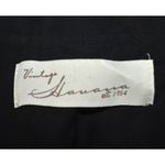 Vintage Havana Ladies Sheer Black Cropped Tank Top Size L Aztec Straps Photo 7