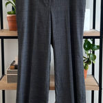 Ann Taylor  High-Rise Plaid Stretch Virgin Wool Career Dress Pant Trouser, 14 Photo 0