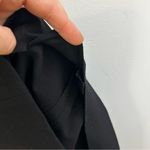 Akris Punto Black Sleeveless Split Neck Sheath Midi Dress Size 4 Photo 11