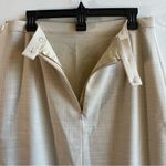 Escada Skirt Creamy Tan Silk & Wool Blend Pencil Skirt Sz EU 42 NWT Neutral Photo 7