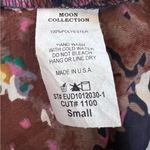 Moon Collection  navy pink and white floral dress size small Photo 7