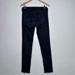 AG Adriano Goldschmied Rustic Black The Legging Ankle Skinny Raw Hem Jeans Photo 5