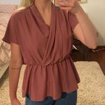 Rose Blouse Pink Size M Photo 1