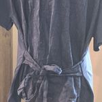 Ava & Viv Ava Viv blue size XLarge womens short sleeve top ties in back Photo 5