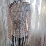 Sans Souci  Iridescent Sequin Mesh Top Photo 1